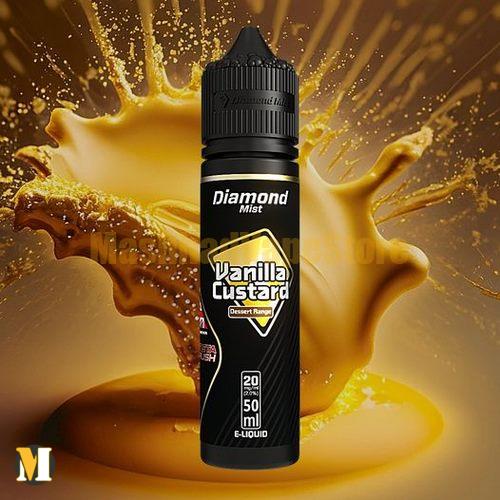 سالت وانیل کاستارد دیاموند میست <br><span>Diamond Mist Vanilla Custard Salt Nic 50ml</span>